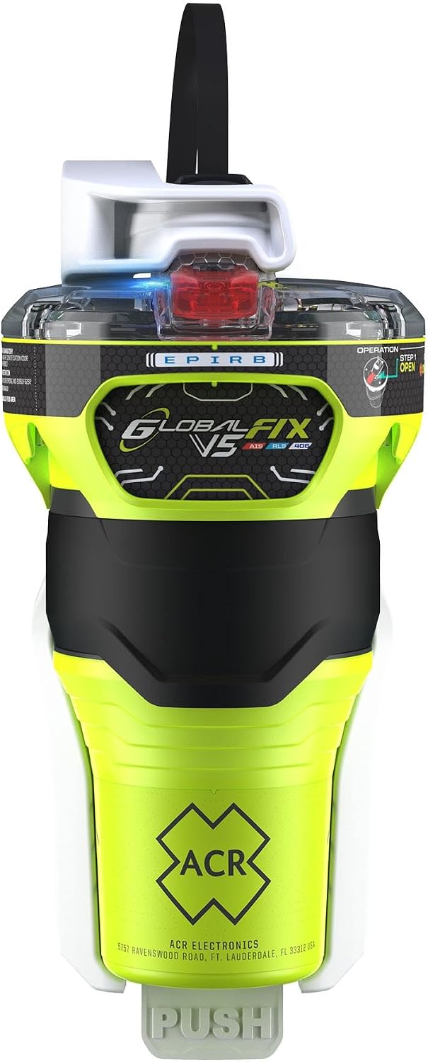 ACR GlobalFix V5 AIS EPIRB Survival Kit with Ditchbag and Signaling Gear – The Ultimate Safety Solution for Emergency situations, ensuring Reliable Distress signaling (Model 2338.1). - Image 2