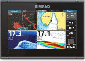 Simrad GO Chartplotter and Fish Fin...