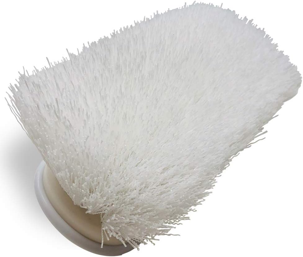Stiff Boat Deck Brush, Heavy-Duty Marine Brush Head, 8" Firm Bristle with Bumper, 3/4" Thread Handle, for RV, Truck, and Auto Cleaning - Image 5