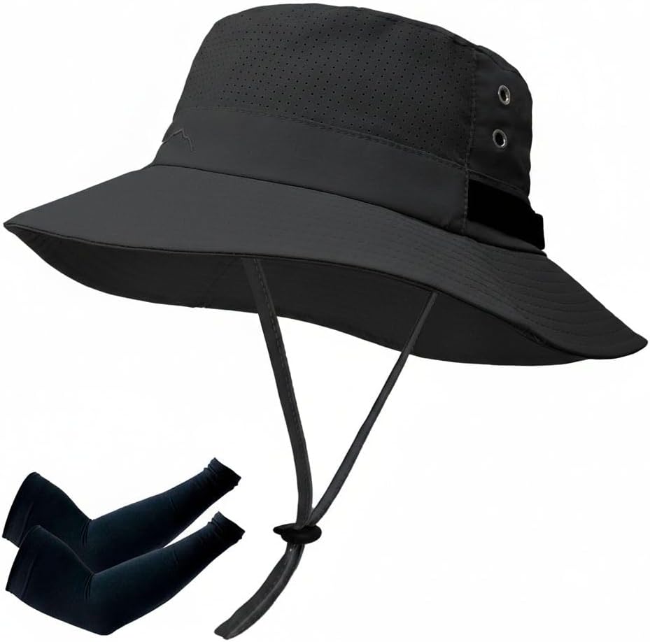 Sun Bucket Hat for Men Women Fishing Beach Safari Hats for Golf Hiking Hunting Outdoor UPF 50+