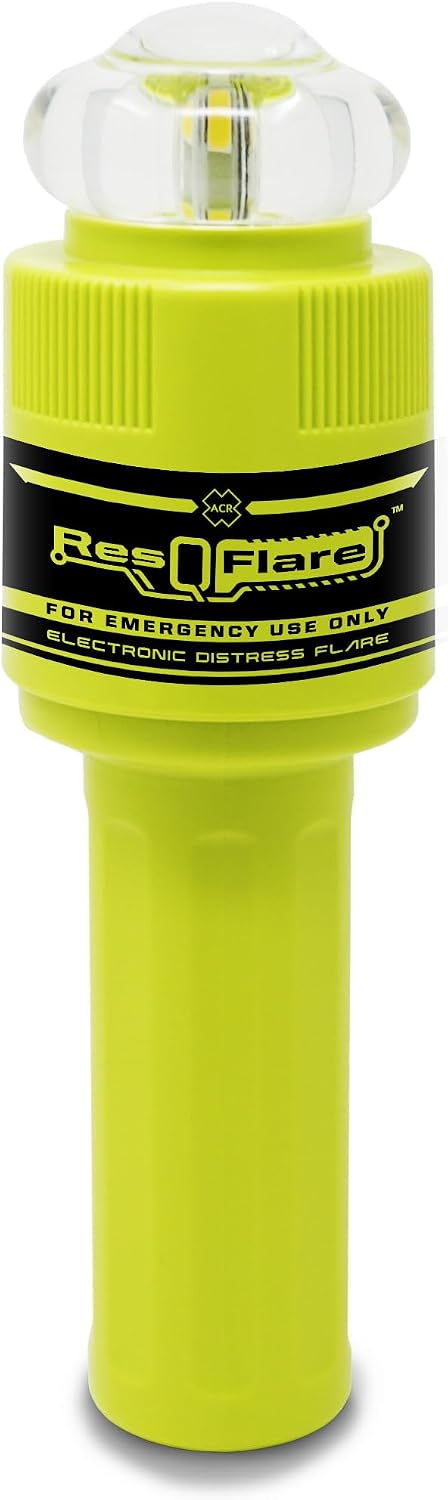 ACR GlobalFix V5 AIS EPIRB with ResQLink View RLS PLB Survival Kit with USCG Approved ResQFlare E-Flare, Ditchbag, Strobe Light, Hemilight Lifevest Light, USCG Whistle & Signal Mirror - 2341.1 - Image 3