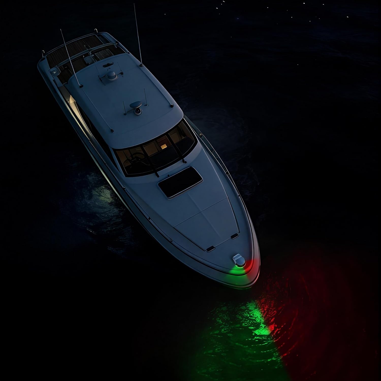 Obcursco Boat Navigation Lights, Red and Green Marine LED Bow Lights, IP67 Waterproof, Rust-Resistant, Ideal for Pontoon, Skiff, Small Boats, and Yacht(Silver) - Image 9