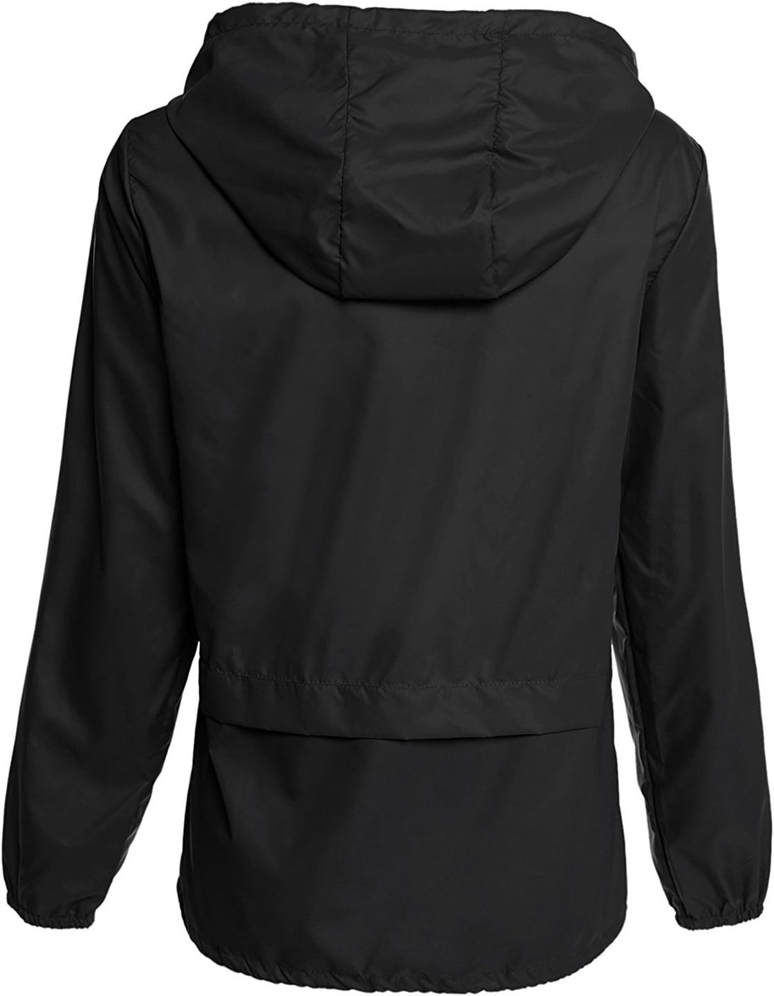 Avoogue Raincoat Women Lightweight Waterproof Rain Jackets Packable Outdoor Hooded Windbreaker - Image 4