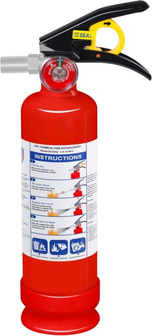 ABC Dry Chemical Fire Extinguisher,...