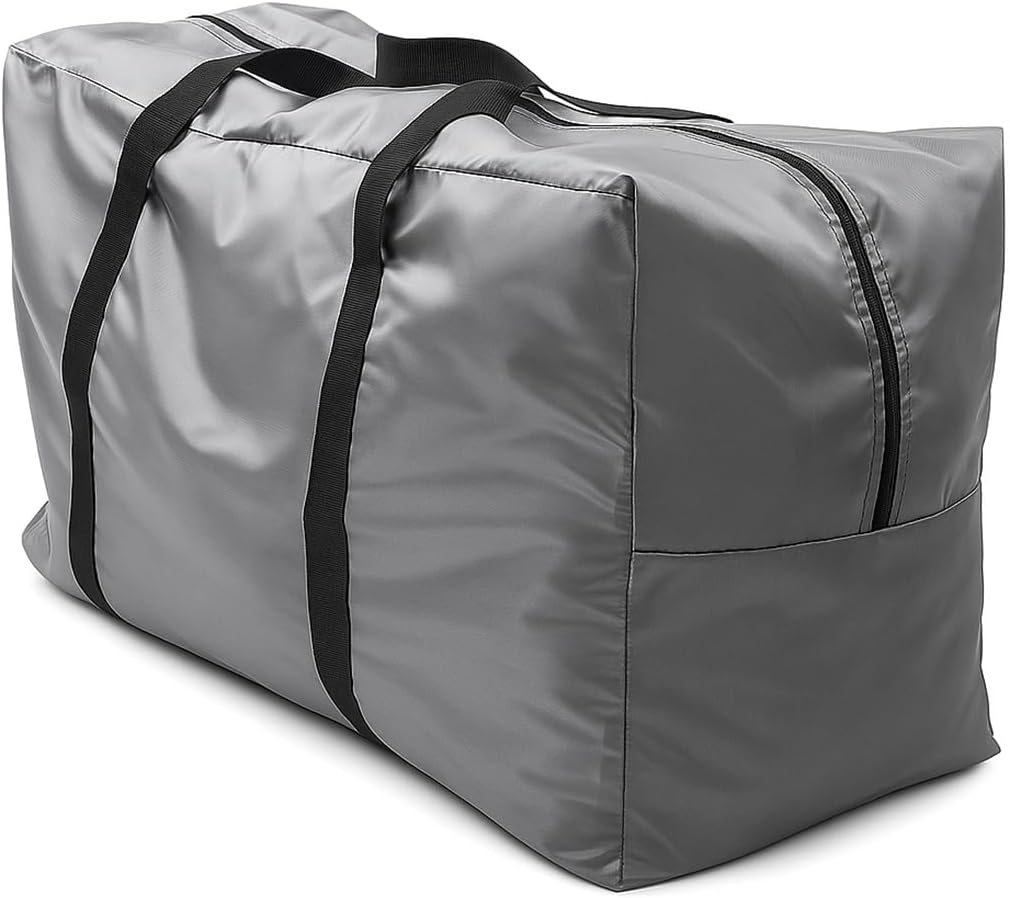 Life Large Capacity Inflatable Boat Canoeing Storage Bag Carrying Bag Pouch Foldable Storage Bag Organizer in Gray