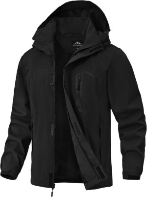 Zoofly Mens Hiking Jacket Waterproo...