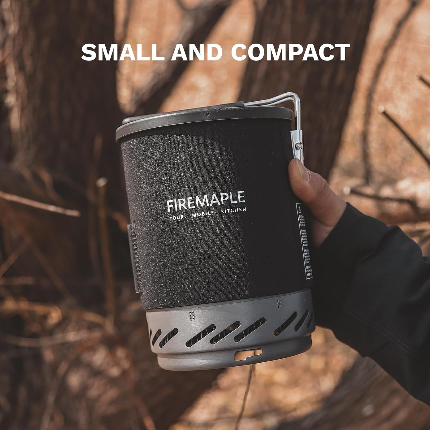 Fire-Maple Fixed Star 1 Pro Backpacking & Camping Stove System | Upgraded Foldable Handle | Portable Pot & Jet Burner Set for Hiking, Trekking & Emergency Use - Image 5