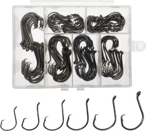 Afmivs Fishing Hooks Saltwater, 160...