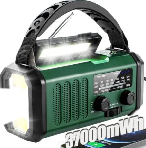 QAUYYW Hand Crank Emergency Radio,3...
