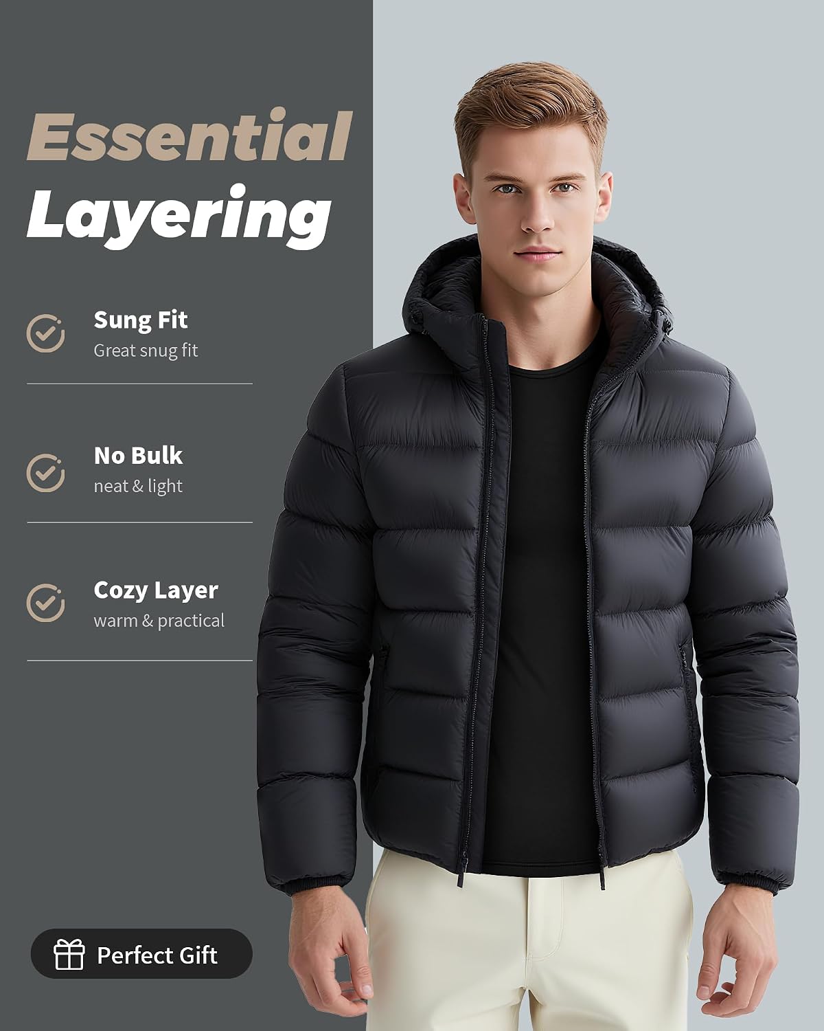 WEERTI Thermal Underwear for Men Long Johns with Fleece Lined Base Layer Men Cold Weather Top Bottom - Image 4