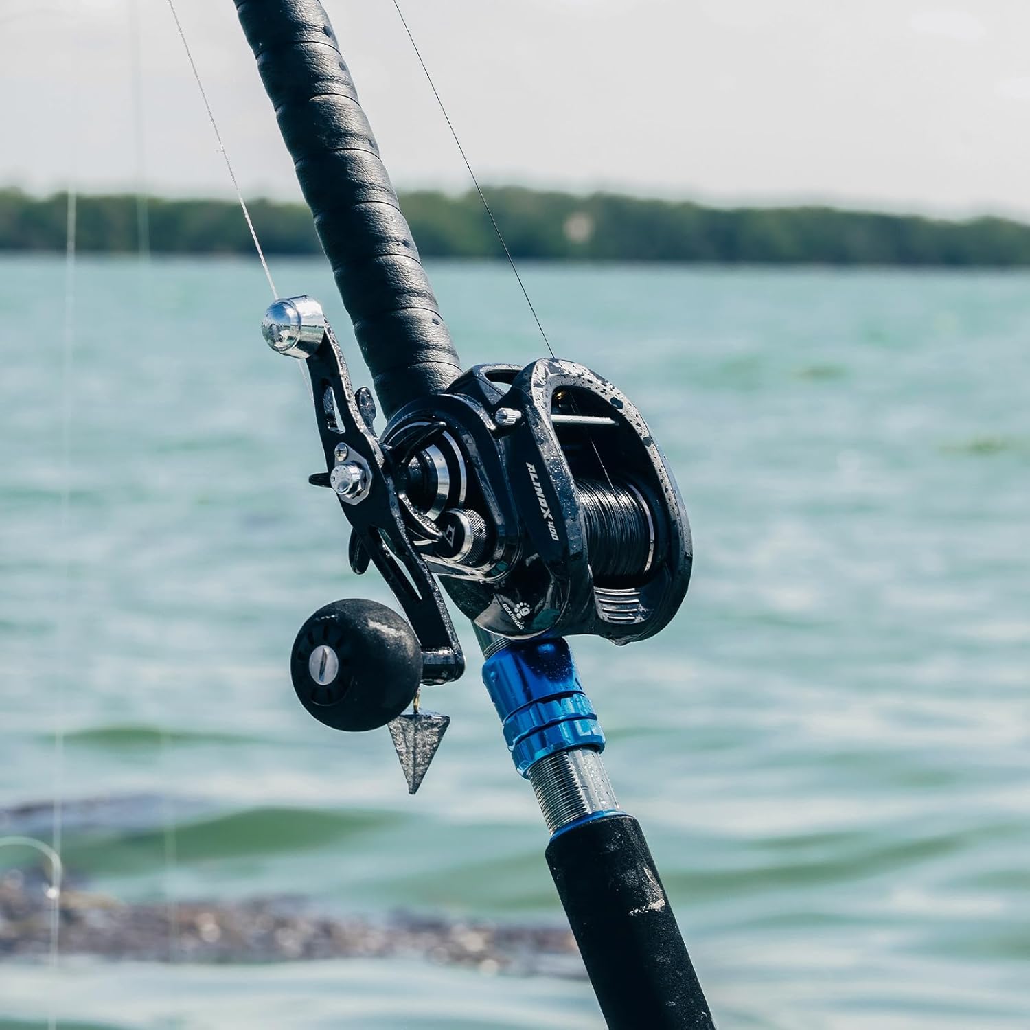 Piscifun Alinox 400 Baitcaster Fishing Reel, 38Lbs Max Drag Aluminum Alloy Frame Baitcasting Reel, Available in 6.6:1/8.1:1 Gear Ratio, Freshwater and Saltwater Low Profile Casting Reel for Musky - Image 7