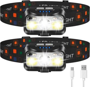 LHKNL Headlamp Rechargeable, Lumen ...