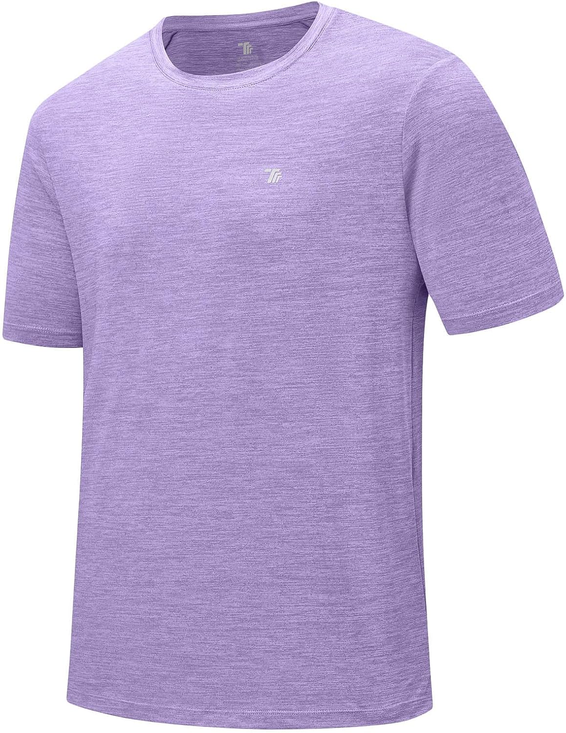 Rdruko Men's Dry Fit Workout Shirts Moisture Wicking Short Sleeve Athletic Running Gym Active T Shirts - Image 3