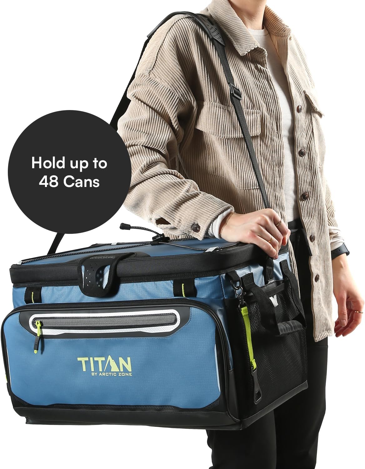 Titan by Arctic Zone Deep Freeze Cooler - Zipperless Hardbody Cooler - Deep Freeze Insulation, HardBody Liner, and SmartShelf - Image 10
