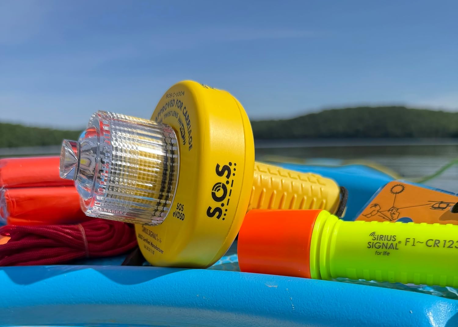 Sirius Signal SB-3L Boating Safety and Emergency SOS Dry Bag Kit for Kayaks, Boats, and Paddle Craft - USCG Approved - Image 10