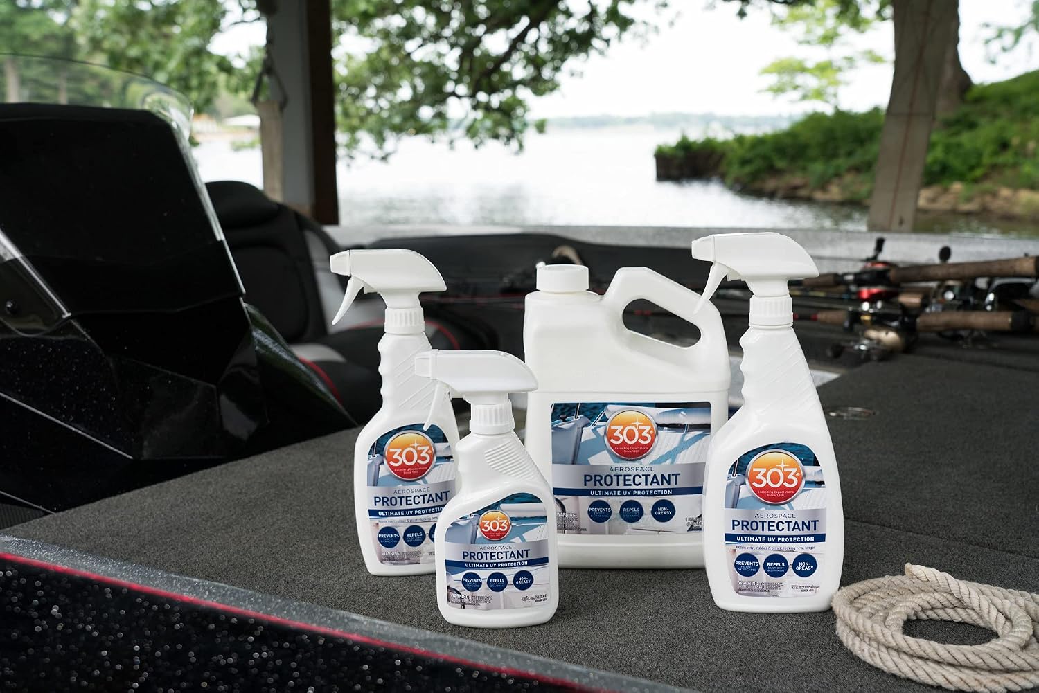 303 Marine Aerospace Protectant for Boat Vinyl, 1 Gallon | Provides UV protection for marine vinyl and surfaces while helping prevent fading, cracking, and staining. - Image 9