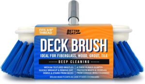 Medium Boat Deck Brush, Heavy-Duty ...