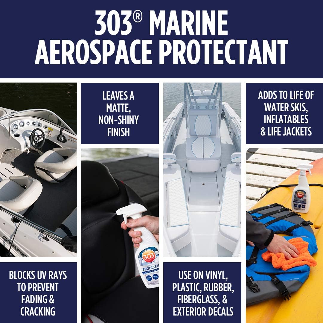 303 Products Aerospace Protectant Size: 32 Oz | Provides UV protection for marine vinyl and surfaces while helping prevent fading, cracking, and staining. - Image 9