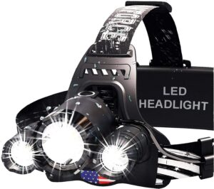 DanForce Headlamp. USB Rechargeable...