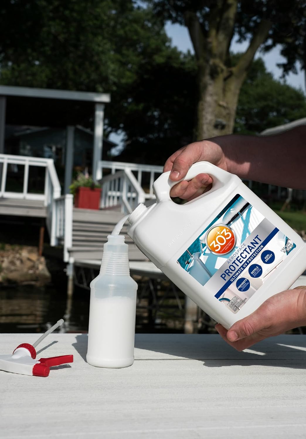 303 Marine Aerospace Protectant for Boat Vinyl, 1 Gallon | Provides UV protection for marine vinyl and surfaces while helping prevent fading, cracking, and staining. - Image 6