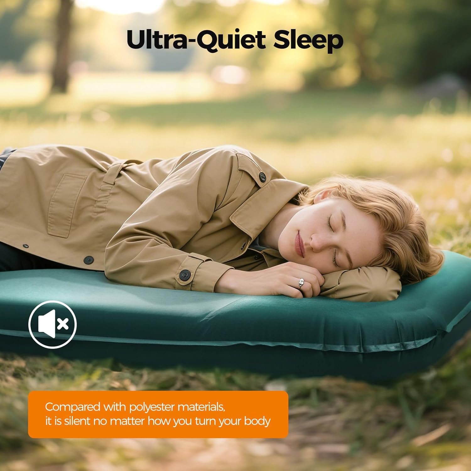 OGERY Self Inflating Sleeping Pad with Electric Pump, 3.15" Memory Foam Camping Pad, R-Value 9.5, Built-in Pillow, 4 Season Mat for Tent, Car Camping & RV - Image 8