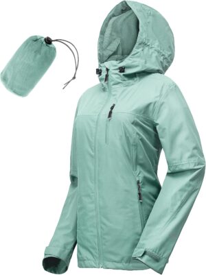 33,000ft Packable Rain Jacket Women...