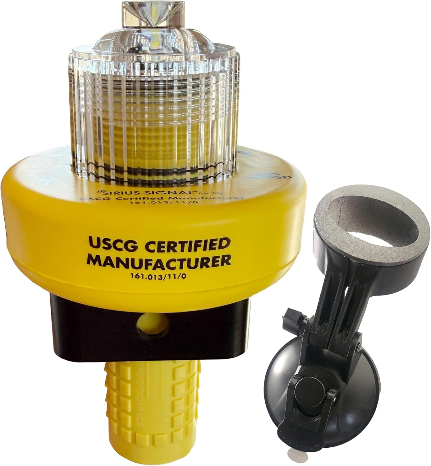 Sirius Signal C-1004 SOS LED Distress Signal - White & Infrared, USCG Approved, Includes Display Mount, Storage Mount, Daytime Flag & Whistle