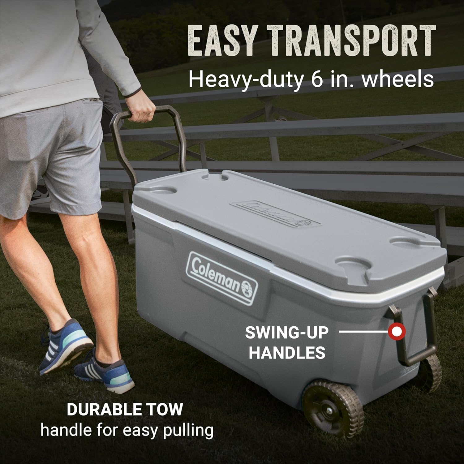 Coleman Ice Chest | 316 Series Wheeled Cooler - Image 6