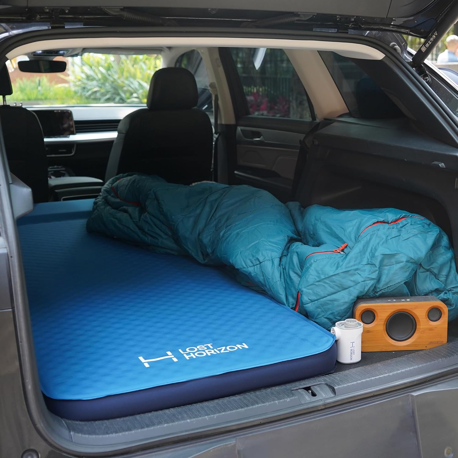 Lost Horizon Air & Foam Camping Mattress, Self-Inflating Sleeping Pad, 3" Thick, with Pump Sack, Single - Image 5
