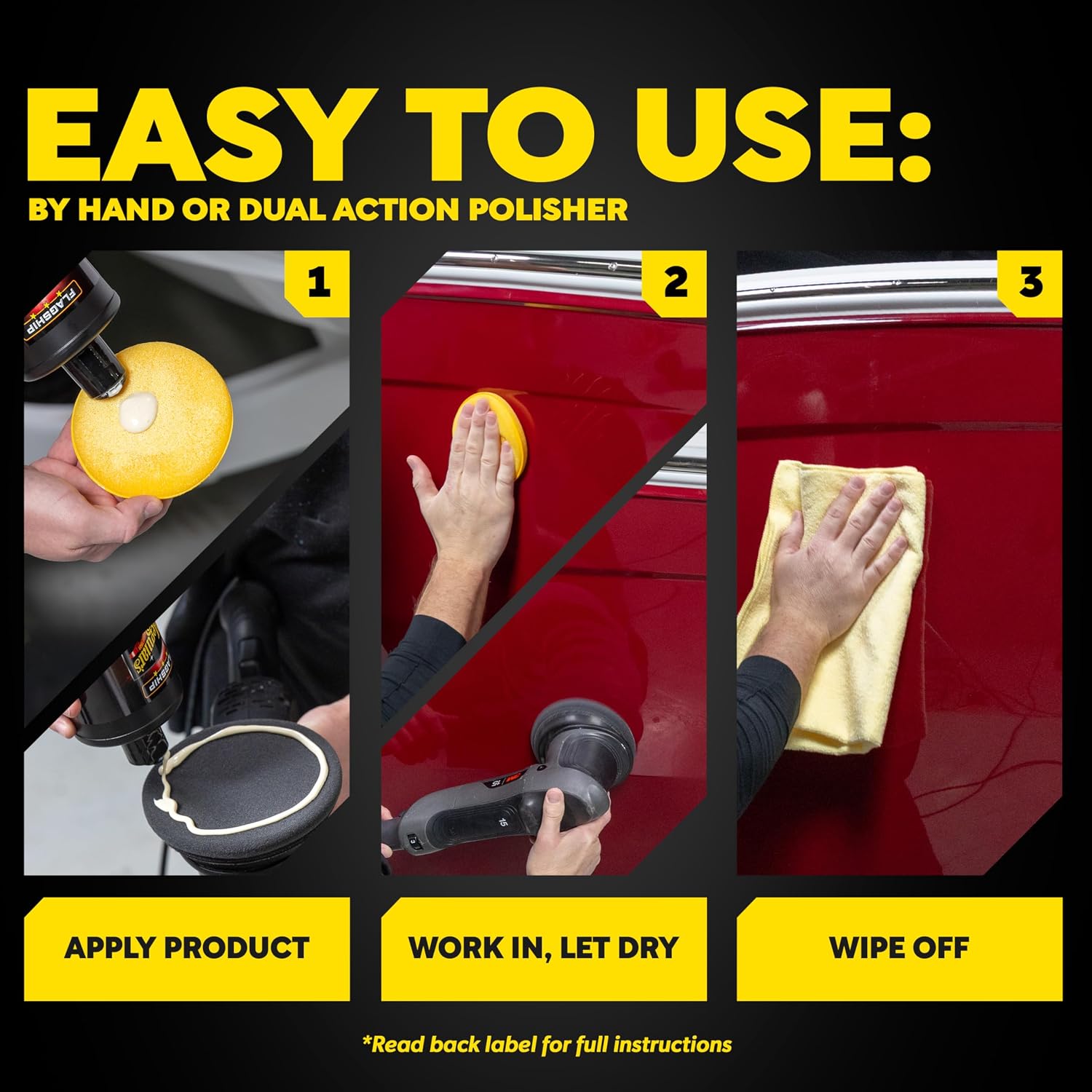 Meguiar's M6332 Flagship Premium Marine Wax, Easy to Use Boat Polish and Wax, Remove Scratches, Swirls, and Oxidation While Leaving Lasting Protection, 32 Oz Bottle - Image 7