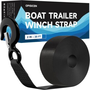 Heavy Duty Boat Trailer Winch Strap...