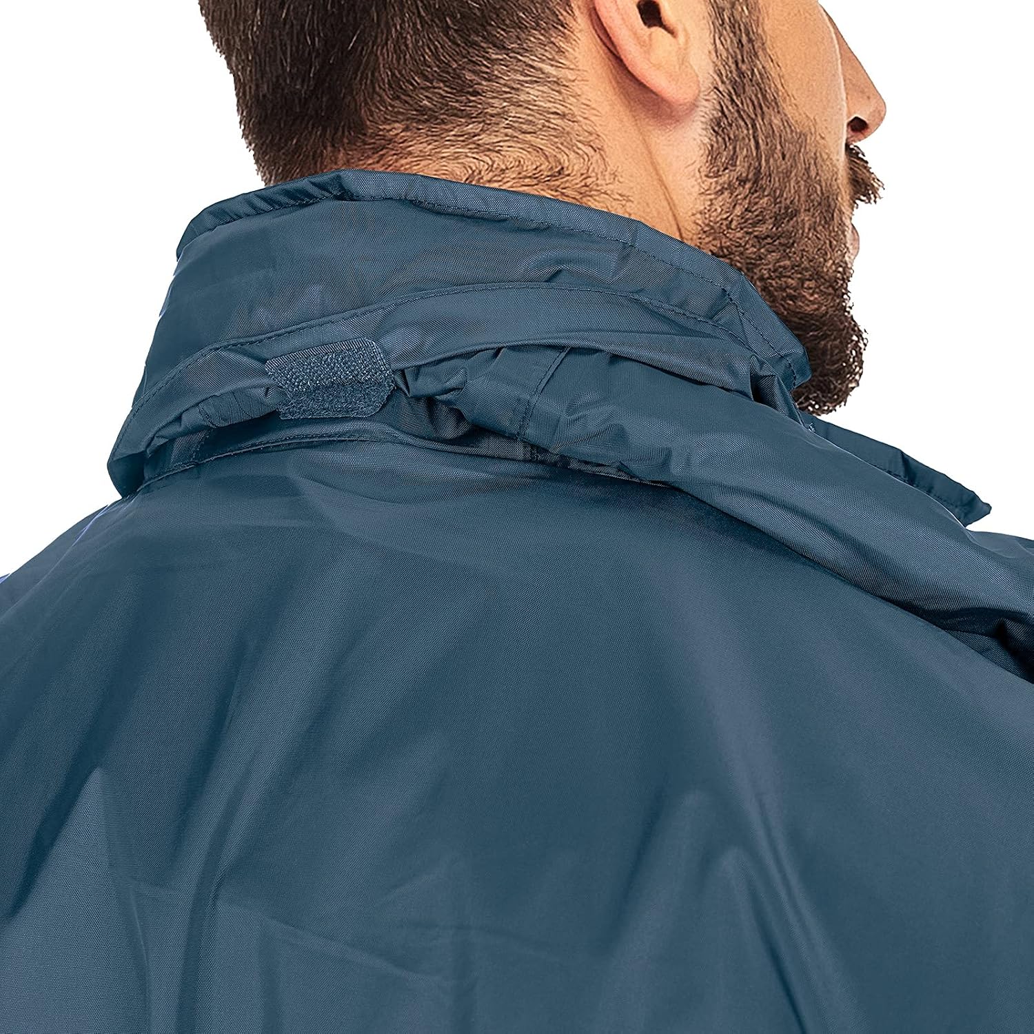 33,000ft Packable Rain Jacket Men's Lightweight Waterproof Rain Shell Jacket Raincoat with Hood for Golf Cycling Windbreaker - Image 2