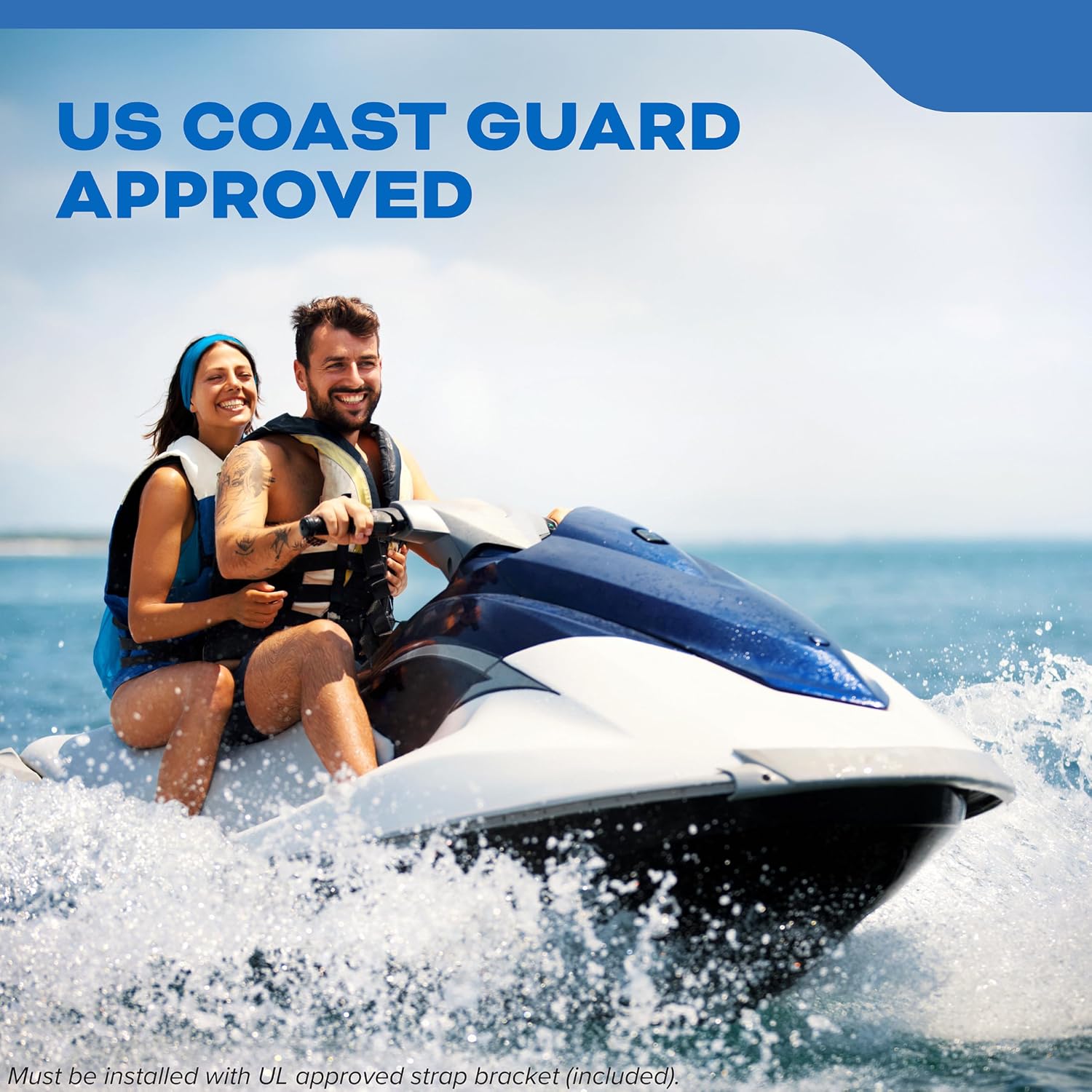 Kidde Mariner PWC Fire Extinguisher for Jet Skis, 5-B:C, KD57W-5BC | Coast Guard Approved Personal Watercraft Extinguisher, Very Small Liquids/Gases & Electrical Fires, 2.5 lb. Dry Chemical - Image 14