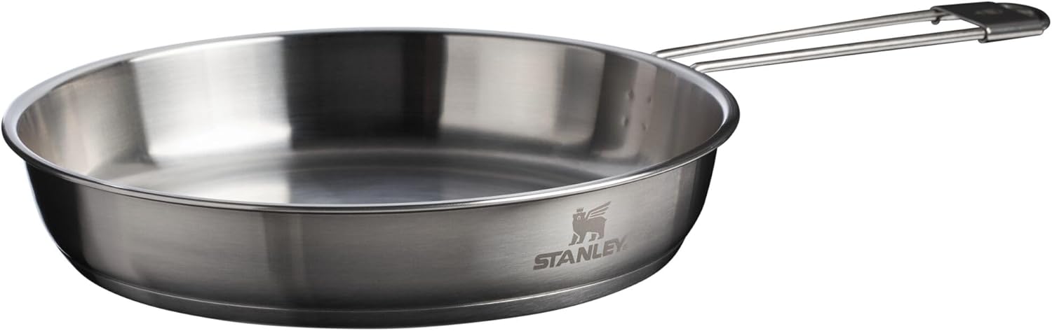 Stanley Wildfare Core 26-Piece Complete Camp Kitchen Cook Set | 4 qt Pot with Lid, 8in Fry Pan | 4 Table Settings, Plates, Bowls, Utensils | Camping Essentials for Your Camp Kitchen | BPA-Free - Image 5