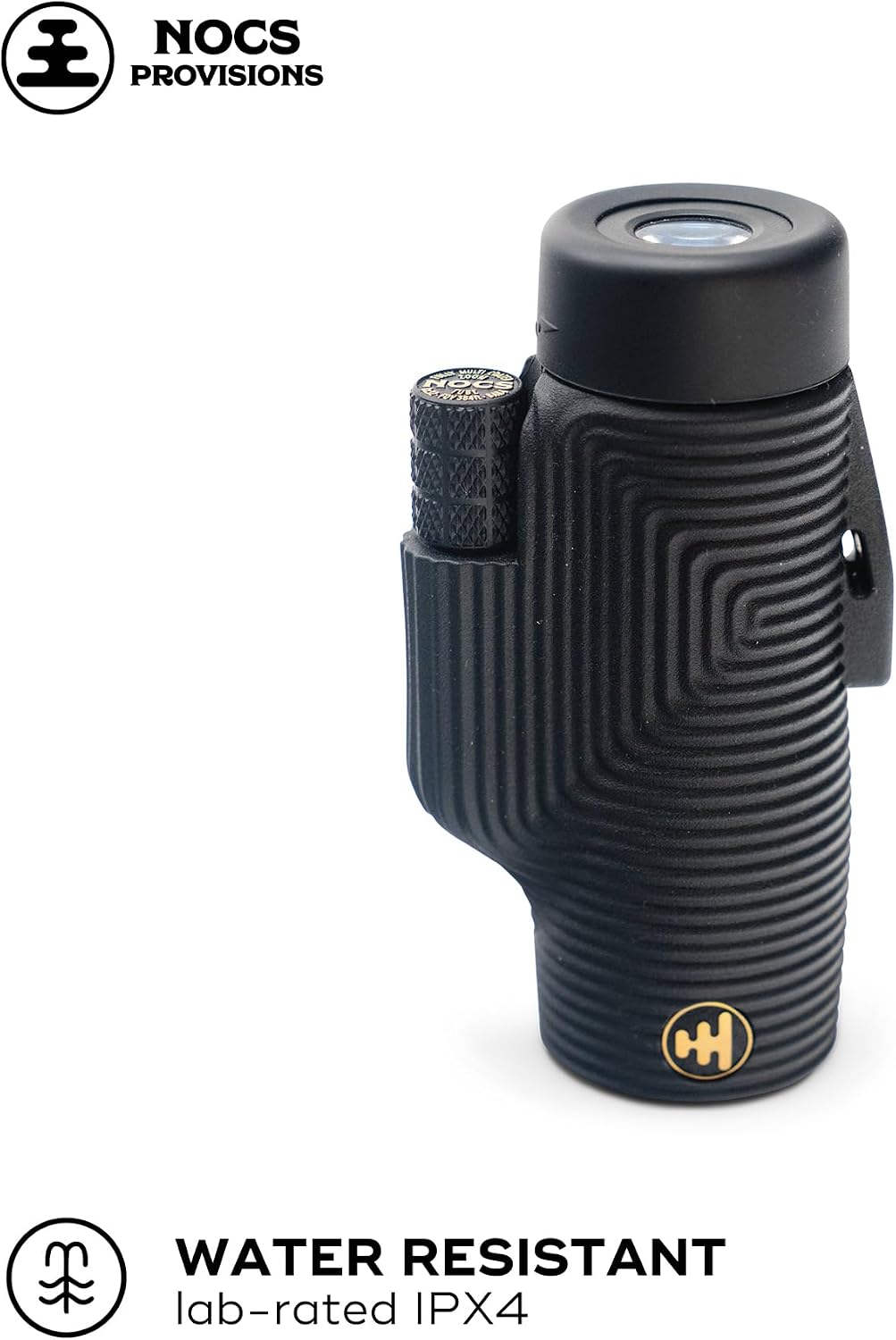 Nocs Provisions Zoom Tube 8x32 Monocular, 8X Magnification Telescope, Bak4 Prism, Wide Field of View for Bird Watching, Backpacking & Wildlife Viewing - Obsidian Black - Image 6