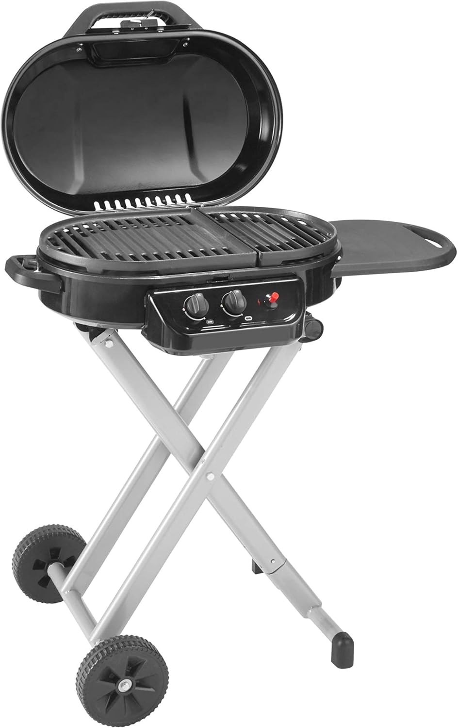 Coleman RoadTrip 225 Portable Propane Grill, 2-Burner Gas Grill with Matchless Ignition & Adjustable Temperature Control, 11,000 BTUs of Power for Grilling, Tailgating, Camping, BBQ, & More - Image 2