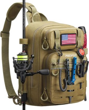Piscifun Fishing Backpack Tackle Ba...