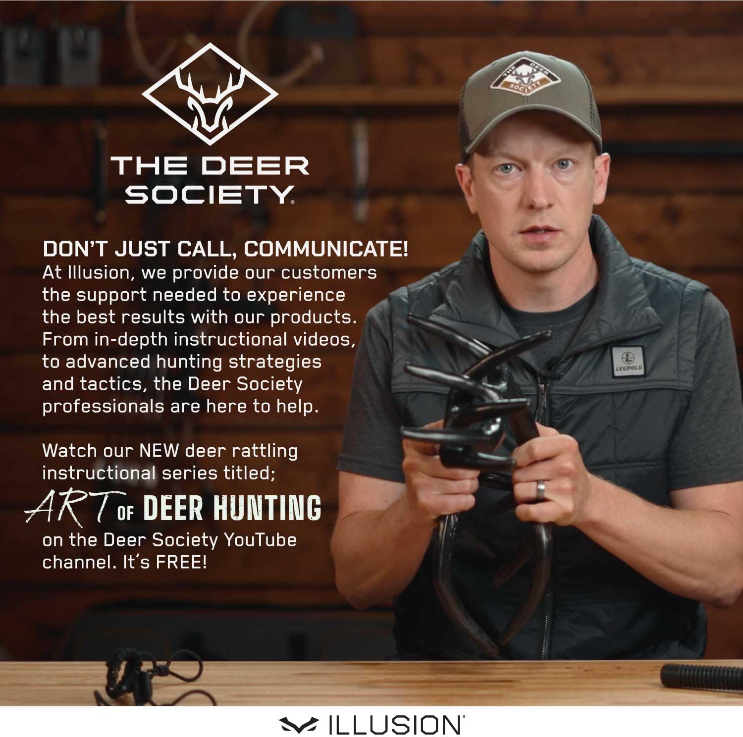 Black Rack Rattling System by Illusion | Rattling Antlers | Rattling Horns | Deer Call | Bone-Core Technology - Image 6