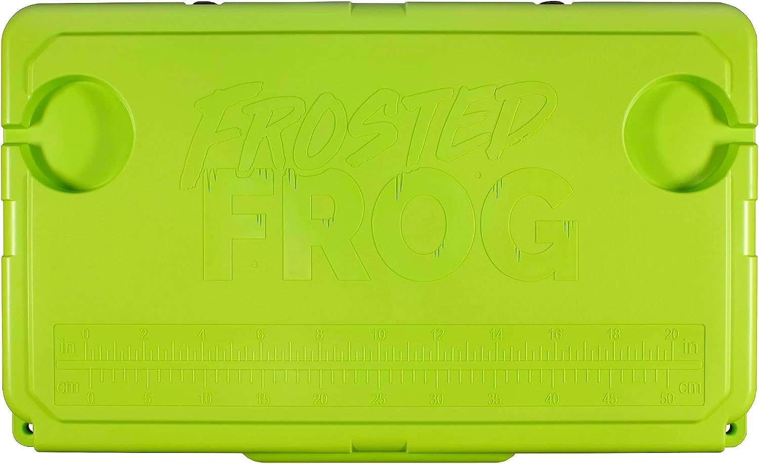 Frosted Frog 54 Qt Hard Cooler, Lightweight Made in USA Insulated Ice Chest | 30% lighter than rotomolded coolers; 54-quart hardside for camping, fishing, boating, beach, BBQ, tailgating & drinks - Image 4
