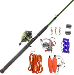 Zebco 606 Big Cat Spincast Reel and...