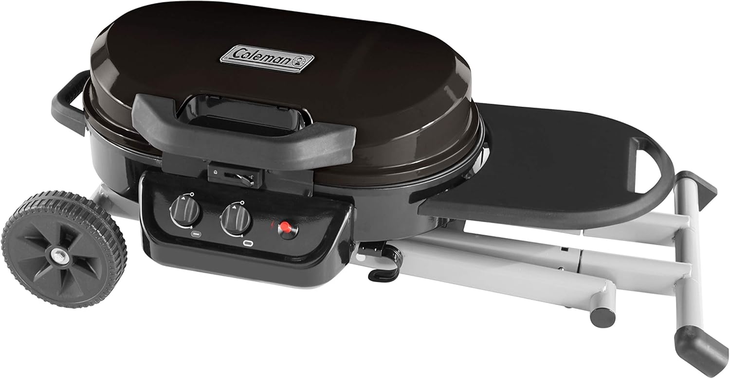 Coleman RoadTrip 225 Portable Propane Grill, 2-Burner Gas Grill with Matchless Ignition & Adjustable Temperature Control, 11,000 BTUs of Power for Grilling, Tailgating, Camping, BBQ, & More - Image 6