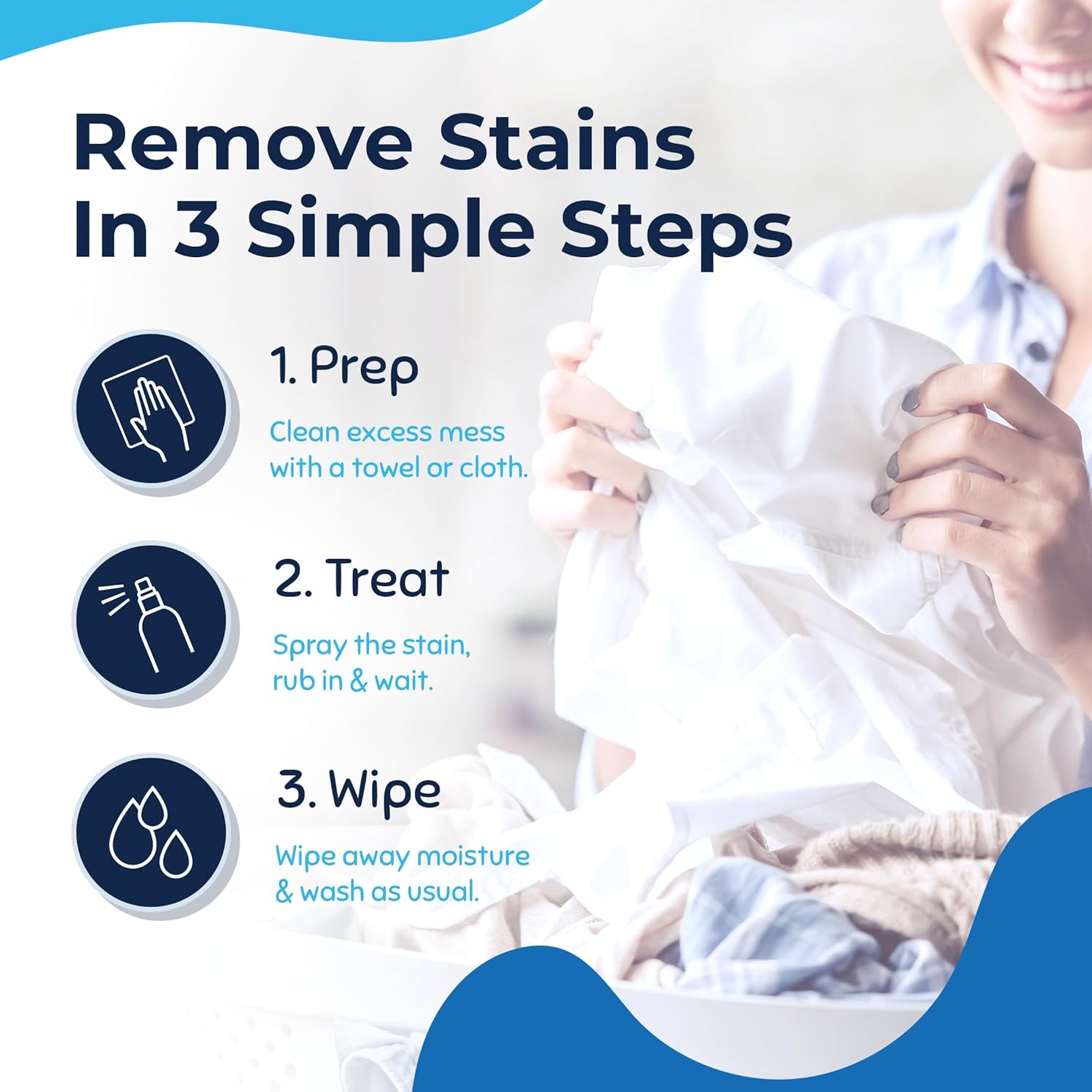 Miss Mouth's Messy Eater Stain Treater Spray - 16oz Stain Remover - Newborn & Baby Essentials - No Dry Cleaning Food, Grease, Coffee Off Laundry, Underwear, Fabric - Image 7