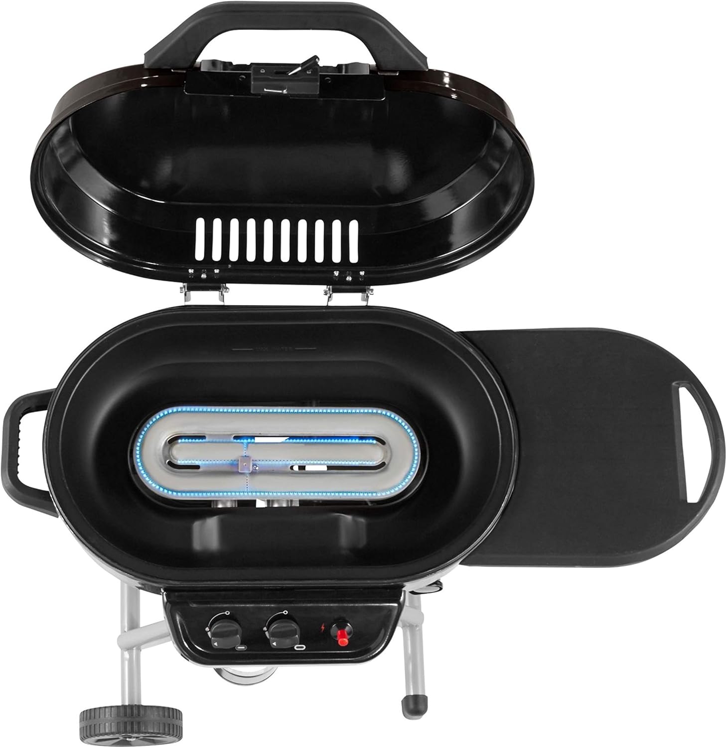 Coleman RoadTrip 225 Portable Propane Grill, 2-Burner Gas Grill with Matchless Ignition & Adjustable Temperature Control, 11,000 BTUs of Power for Grilling, Tailgating, Camping, BBQ, & More - Image 3