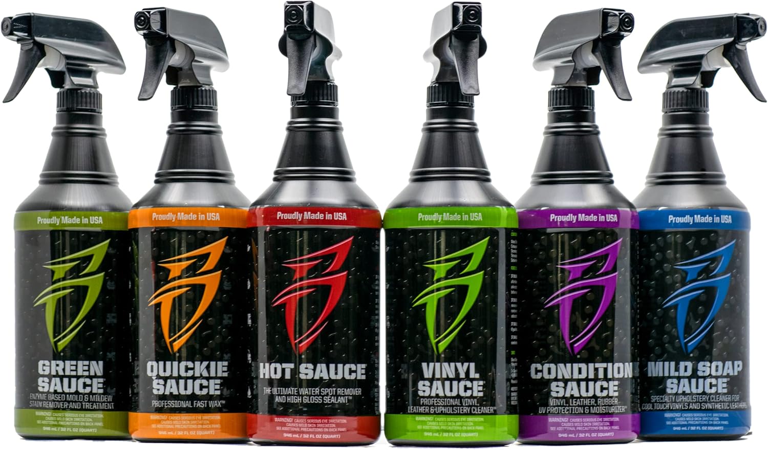 Boat Bling VS-0032 Vinyl Sauce Premium Vinyl and Leather Cleaner, 32 Oz., for Boats, RVs, Powersport Vehicles and More | Marine cleaner lifts grime and sunblock from vinyl interiors with a non-caustic mist-and-wipe formula; OEM approved - Image 9