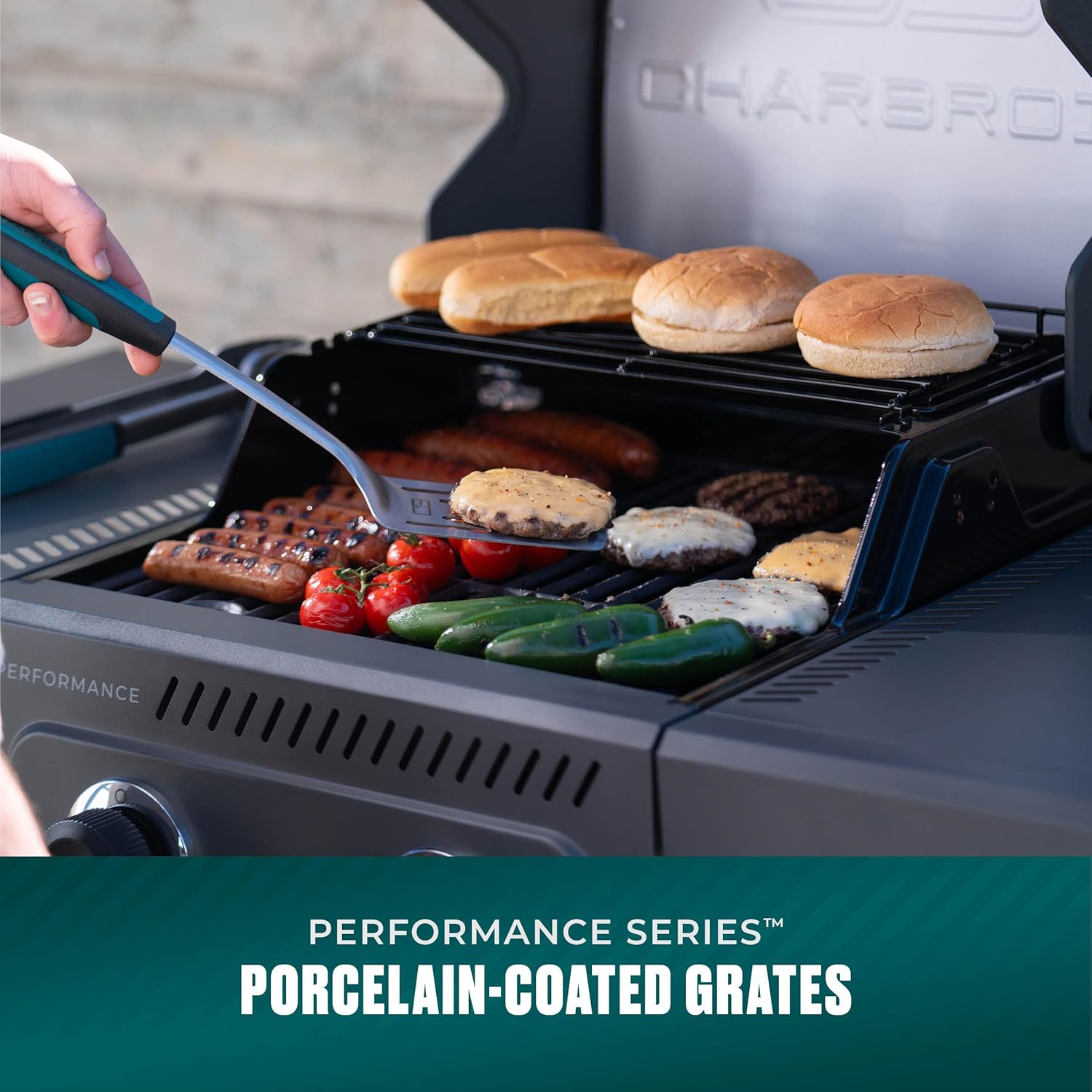 Charbroil Performance Series 2-Burner Gas Grill Cabinet, Stainless Steel - 463638125 - Image 7