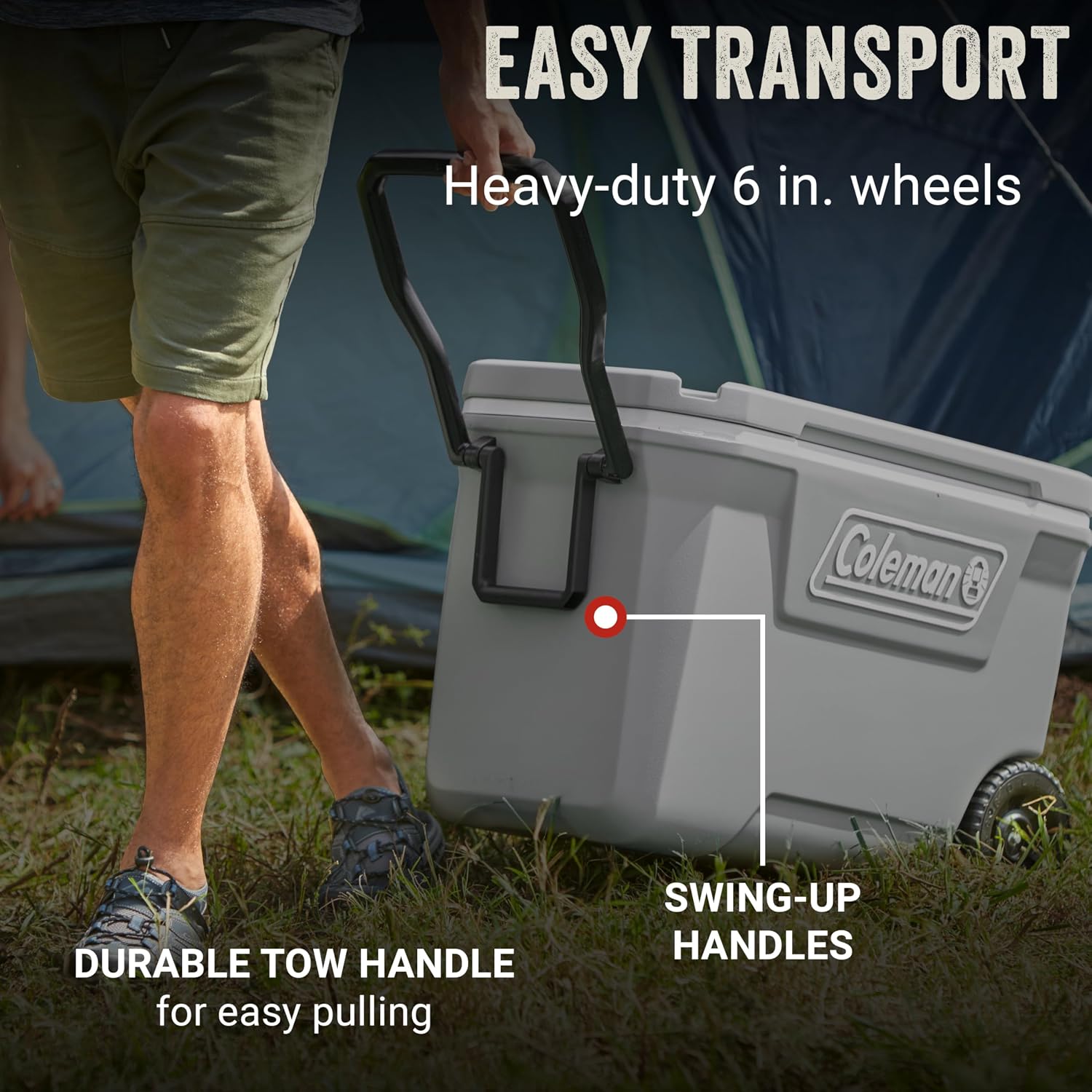 Coleman Ice Chest | 316 Series Wheeled Cooler - Image 6