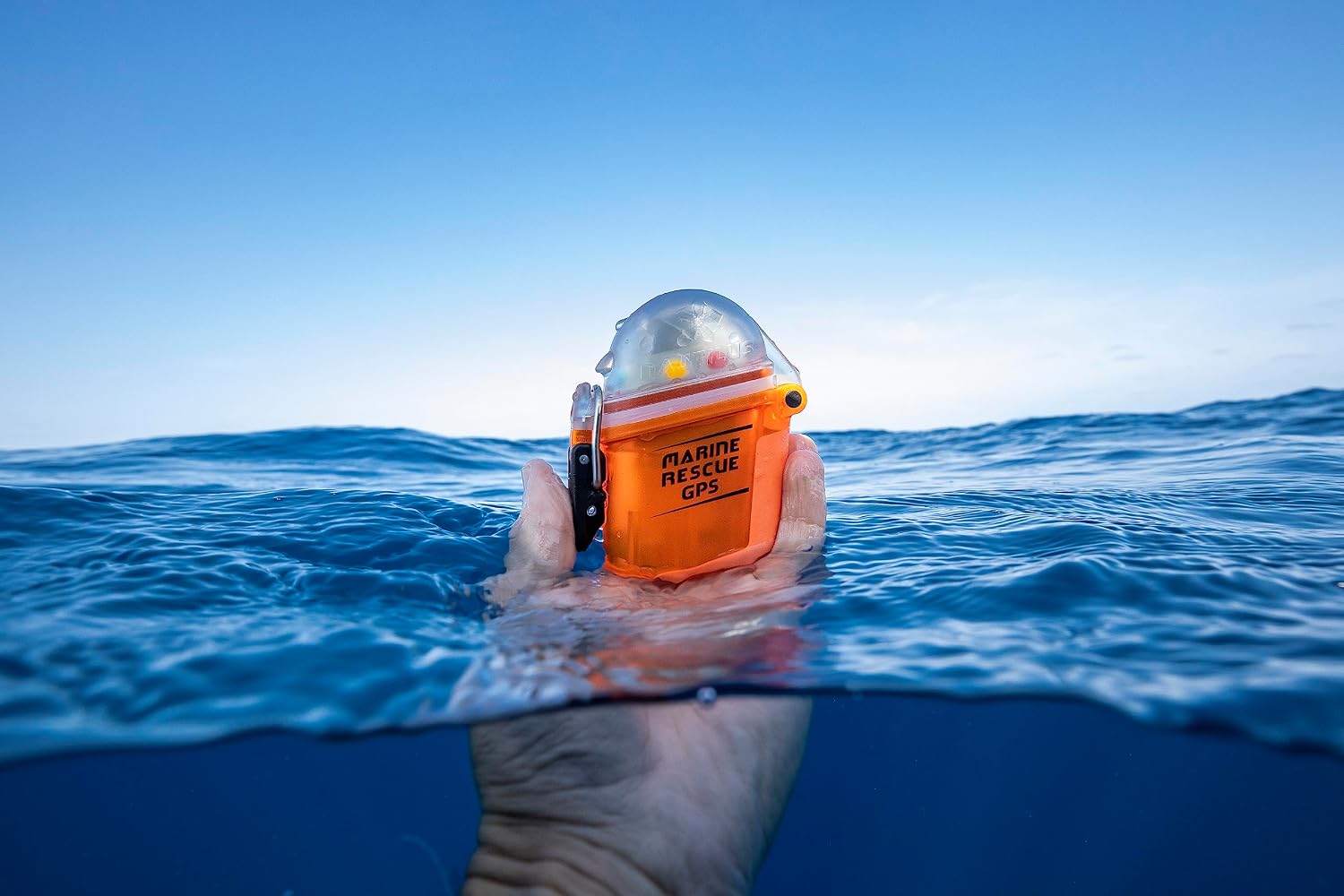 Nautilus Lifeline Marine Rescue Waterproof GPS with AIS/DSC Technology and 1 Antenna Winder for Accurate Positioning and Distress Alert Message Bundled with Silicone Pouch and Lanyard with Two D-Rings - Image 7
