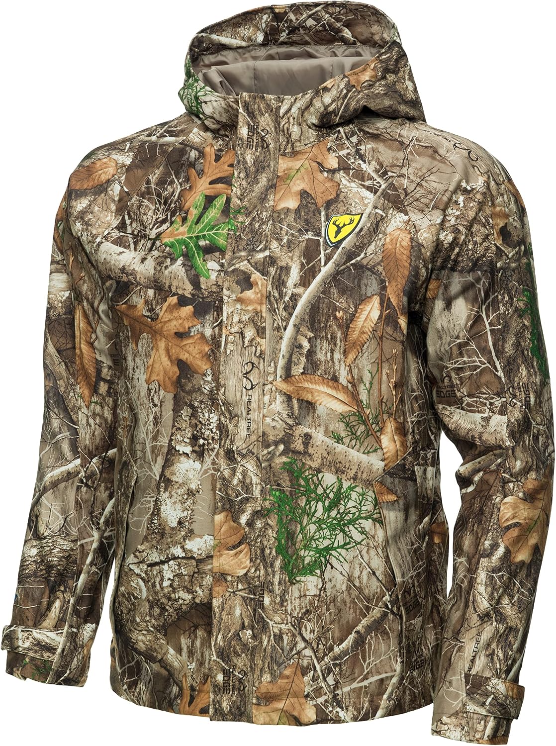 SCENTBLOCKER Drencher Men's Lightweight Breathable Waterproof Camo Rain Jacket - Image 4