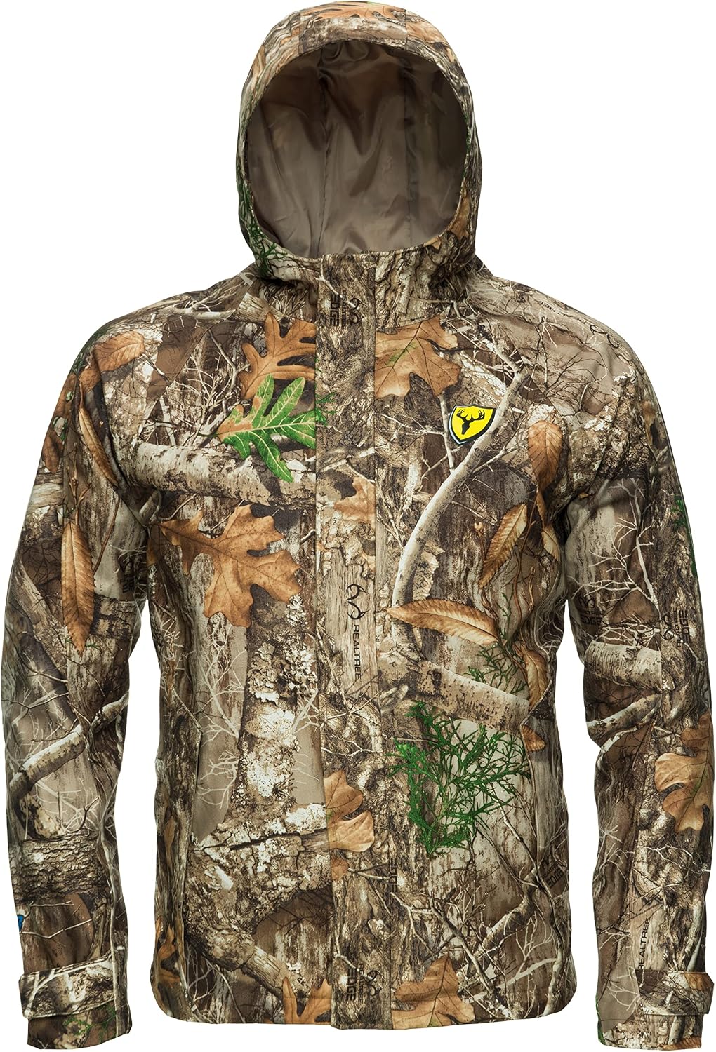 SCENTBLOCKER Drencher Men's Lightweight Breathable Waterproof Camo Rain Jacket - Image 2