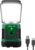 Lepro 1000LM LED Camping Lantern Rechargeable, 4400mAh Green Tent Light with 4 Light Modes, Waterproof Lantern Flashlight for Hurricane Emergency, Camping Essentials, USB Cable Included